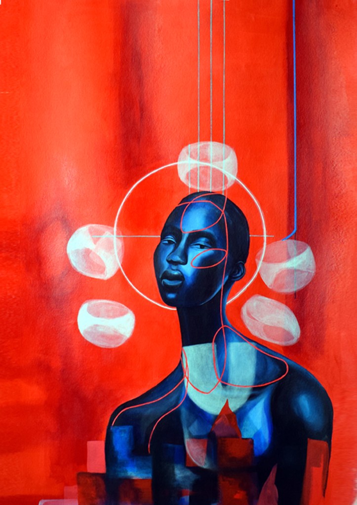 Better Version, painting by Ayesha Feisal
